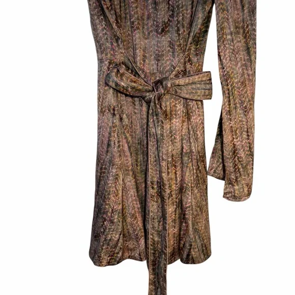 Alexis One Shoulder Speckle Print Capi
Satin Mini Dress - Picture 5 of 11